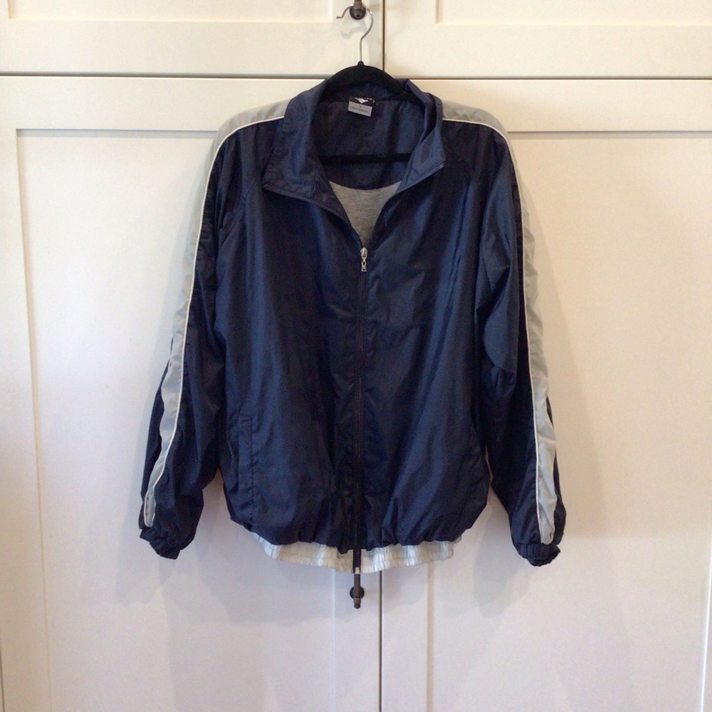 Vintage Cheetah Windbreaker Jacket Men’s Size L